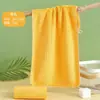 Toalla de vellón coral de doble cara, gruesa, absorbente, de secado rápido, suave y sin pelusa, para adultos, venta al por mayor de fábrica