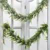 Simulación Planta Verde Colgante de Pared Eucalipto Mann Hogar Jardín Exterior Decoración Adornos Atmósfera Festiva Montaje Flores Artificiales