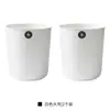 Nuevo bote de basura para sala de estar 2026, diseño moderno y minimalista, adecuado para el hogar, cocina, baño, inodoro, dormitorio, dormitorio estudiantil y oficina