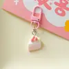 Colgante Lindo Realista de Juguete de Comida Cadena para Teléfono Llavero Adorno Versátil para Colgar Decoración de Mochila Regalo para Pareja Mejor Amigo Accesorio