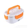 Fiambrera eléctrica sin inyección de agua, enchufable, calentamiento eléctrico, fiambrera para coche con fiambrera para arroz, artefacto multifuncional para calentar arroz, portátil