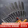 Cuchillo de Chef Grabado con Láser de Damasco Transfronterizo, Cuchillo para Fruta, Juego de Cuchillos de Acero Inoxidable, Cuchillo de Estilo Japonés, Cuchillo Santoku, Cuchillo de Cocina