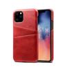 Para Samsung Note10 Europeu e Americano Pequeno Padrão de Couro Duplo Cartão Capa de Telefone S9 Plus Capa Traseira Capa Protetora Rígida