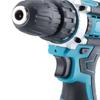 Taladro Eléctrico de Litio Makita 12V Taladro Recargable de Dos Velocidades Taladro de Pistola Atornillador Eléctrico Multifuncional para el Hogar Atornillador Eléctrico