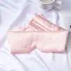 Antifaz con Estampado de Pestañas, Doble Capa, Hecho de Seda Simulada, para Uso en Casa, Bloqueador de Luz, Cálido y Protector de Ojos, Adecuado para Siestas y Descanso