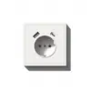 Enchufe de Pared con Interruptor Multicolor Estándar Europeo, Tomacorriente Doméstico Empotrado Retardante de Llama
