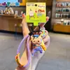 Llavero Auténtico de Dibujos Animados Shin-Chan Dimensión Dinámica Colgante para Mochila Llavero de Pareja Decoración para Bolsos