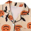 Cardigan Transfronteiriço Europeu e Americano de Seda Leite com Estampa Única Pijama Feminino, Shorts de Manga Curta, Roupa de Dormir Casual Respirável, Roupa para Relaxar