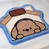 Alfombra Decorativa en Forma de Corazón de Fábrica Fuente 1688 Felpudo para Piso de Sala de Estar Manta para Sofá Mesa de Café Felpudo para Vestidor Tocador