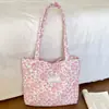 Comercio exterior transfronterizo artístico estilo coreano moda floral tela francesa pequeño fresco plisado axila hombro bolso tote