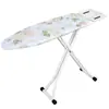 Tabla de planchar plegable estable con marco grueso para planchar ropa, tabla de planchar grande con cubo