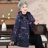 Abrigo de algodón acolchado de plumón de invierno para mujeres de mediana edad, nuevo estilo 2026, ropa exterior de invierno para mujeres de mediana edad y mayores, ropa de algodón de talla grande