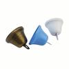 Campanas de viento vintage con boca de campana y martillo de hierro, hechas a mano, adornos de bricolaje, accesorios para mascotas, tamaño bronce, campana