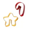 Moldes Personalizados para Galletas Animal Navidad Estrella Bastón Galleta Acero Inoxidable Molde para Galletas Herramienta para Hornear Molde Cortador