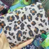 Bolsa de Compras Dobrável 210D em Estoque, Bolsa Tote Fofa com Desenho Animado Floral, Tamanho Grande