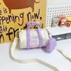Bolso de Mano de Gran Capacidad Estilo Coreano 2025, Bolso Cruzado Casual Lindo de Dibujos Animados Estilo Bosque, Bolso Tipo Cubo Estilo Coreano, Bolso de Hombro