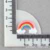 Pegamento Cremoso Epoxi Unicornio Arcoíris Parche DIY Materiales Accesorios de Resina Funda de Teléfono Decoración para Zuecos