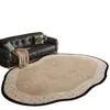 Tapete de Chenille Retrô Francês para Sala de Estar Impermeável Antiderrapante com Base de Algodão Tapete para Mesa de Centro Resistente a Manchas Fácil de Limpar Tapete para Cabeceira