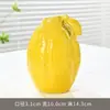 Vaso de Cerâmica para Arranjo de Flores Artificiais Fruta Caqui Hidropônico Pequeno Recipiente para Presente de Casamento Caqui Caqui Desejoso Vaso de Flores Secas