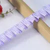 Cinta de cuadros de 2.5 cm de ancho con encaje de descuento material de decoración para ropa DIY puño de cortina equipaje zapatos