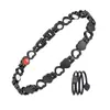Pulseira Magnética Desmontável em Forma de Coração Vazado Transfronteiriça Conjunto de Anel de Pulseira Coração Magnético Venda por Atacado