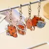 Llavero Colgante de Capibara de Acrílico de Dibujos Animados de Doble Cara Accesorio Decorativo Regalo Juguete Regalo de Negocios