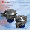 Peneira vibratória circular pequena Peneira vibratória rotativa em pó Máquina de peneiramento de óxido de ferro magnético Grânulos poliméricos Peneira vibratória rotativa