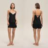 Estilo Europeo y Americano Moda Femenina Transfronteriza Seda Artificial Encaje Casual Conjunto de Pijama Verano Cómodo Camisola Shorts
