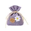 Sachê de Tecido Gardênia Sachê para Guarda-Roupa Doméstico Sachê de Aromaterapia para Carro Fragrância Duradoura e Remoção de Odores