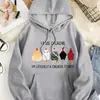 Sudadera con Capucha Estampada de Pollo de Dibujos Animados, Sudadera Casual con Cordón, Ropa para Mujer