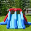 AirMyFun tobogán inflable doble para niños tobogán inflable grande para exteriores con rociador de agua tobogán de agua de PVC Equipo de Diversión