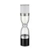 Comercio exterior venta caliente reloj de arena en forma de dos en uno multifuncional integrado molinillo manual de doble cabeza blanco y negro molinillo de pimienta