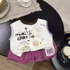 Traje de Niño Chaleco de Verano para Niños 2025 Nuevo Algodón Puro Bebé Verano Sin Mangas Verano Ropa de Verano para Niños