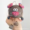 Muñeca de cáscara de nuez, muñeca de campana de agua, amuleto para bolso DIY hecho a mano, colgante lindo y peculiar, decoración para coche, popular en zonas escénicas