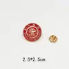 Insignia Metálica de Broche de Escuela de Universidad Famosa Universidad Tsinghua, Universidad de Pekín, Universidad de Xiamen Regalo de Graduación para Estudiantes Insignia de Recuerdo Universitario