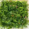 Parede de plantas artificiais parede de fundo de plantas verdes decoração de parede grade de casamento flor artificial de plástico empresa parede de imagem de paisagismo de shopping