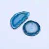 Rodajas de Ágata, Piezas de Paisaje, Piezas para Carrillón de Viento, Posavasos para Tazas de Té, Joyería, Rodajas de Piedra Bruta de Ágata de Jade, Adornos Naturales de Ágata Blanca