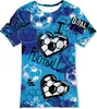 Venta Caliente Transfronteriza de Aliexpress Impresión Digital 3D Copa Mundial de Fútbol Tendencia de Verano Ropa Infantil Camisetas Casuales de Manga Corta