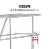 Soporte para Cuchillos Colgante de Acero Inoxidable 304 para el Hogar Estante de Almacenamiento de Cocina Asiento para Guardar Cuchillos Escurridor de Platos Accesorios Laterales