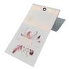 Etiquetas Colgantes Personalizadas de Alta Gama, Antimanipulación, Tarjetas Gruesas Blanco Roto, Etiquetas Colgantes Artesanales con Relieve Incoloro para Ropa, Etiquetas de Ropa al por Mayor