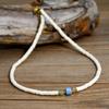 Collar de Cuentas Turquesas de Venta Caliente Europeo y Americano Joyería para Mujeres, Versátil Gargantilla de Vidrio Colorida, Comercio Exterior Transfronterizo al Por Mayor