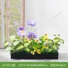 Combinación de paisajismo con plantas verdes artificiales, jardineras, maceteros, decoraciones de flores artificiales, decoración de paisaje con plantas artificiales para escaparates de centros comerciales, interior y exterior