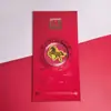 Ano do Cavalo Adesivo Dourado da Sorte para Celular Série Envelope Vermelho Adesivo Puro Ouro 999 para Celular Empresa Cultural e Criativa Lembrancinha de Festa de Ano Novo