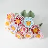 Flores de Peonía Terminadas Tejidas a Mano con Hilo de Lana Flores Tejidas Muebles Creativos para el Hogar Flores Regalos del Festival de Primavera