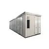 Cabine pré-fabricada com unidade de ar quente integrada para mineração externa, sistemas de alimentação, monitoramento e comunicação para operações de mineração subterrânea