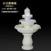 Fonte de água corrente estilo europeu, pátio externo jardim, lago de peixes, elemento aquático, decoração de paisagem, ornamento de casamento, poço dos desejos