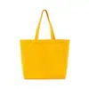 Bolsas de Lona com Logo Personalizado Transfronteiriças, Bolsas de Lona em Branco Prontas para Envio para Pintura Manual DIY, Bolsas de Algodão com Zíper