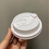 Taza de Papel Desechable para Bebidas Calientes 90 Negra Sensible al Tacto, Taza de Café de Aspecto Elevado, Antiescarcha, Aislamiento Térmico, Taza Hueca de Doble Capa