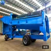 Equipo de Lavado de Oro, Plataforma de Extracción de Arena a Gran Escala y Selección de Oro, Cribadora de Tambor, Canaleta de Tambor, Personalización de Línea de Producción de Arena Lavada y Oro
