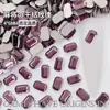 4*6mm Fundo Plano Mahjong Famoso na Internet Série Deslumbrante Vidro de Cristal Irregular Pedras Strass para Unhas Decorações de Unhas Usáveis Atacado